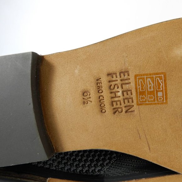 EILEEN FISHER Jude Stretch Knit Socks BOOTIES Boots Size 6.5 Graphite Gray NEW - Picture 11 of 11